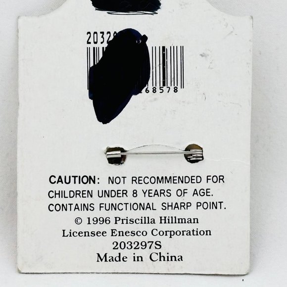 Cherished Teddies Personalized Lapel Pin by Enesco Vintage 1996 - Picture 3 of 7